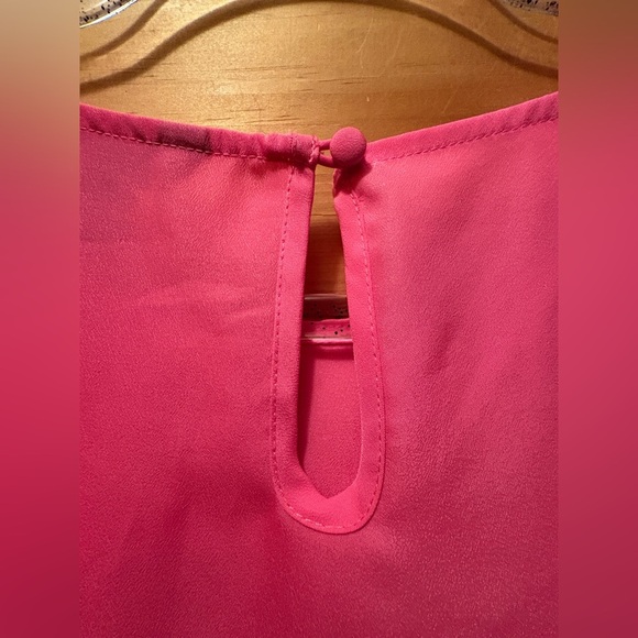 J. Crew Hot Pink Blouse XS - Picture 4 of 7